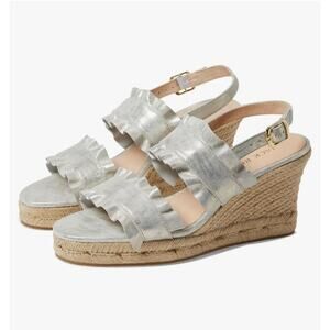 Jack Rogers Rosie Ruffle Wedge Size 8.5